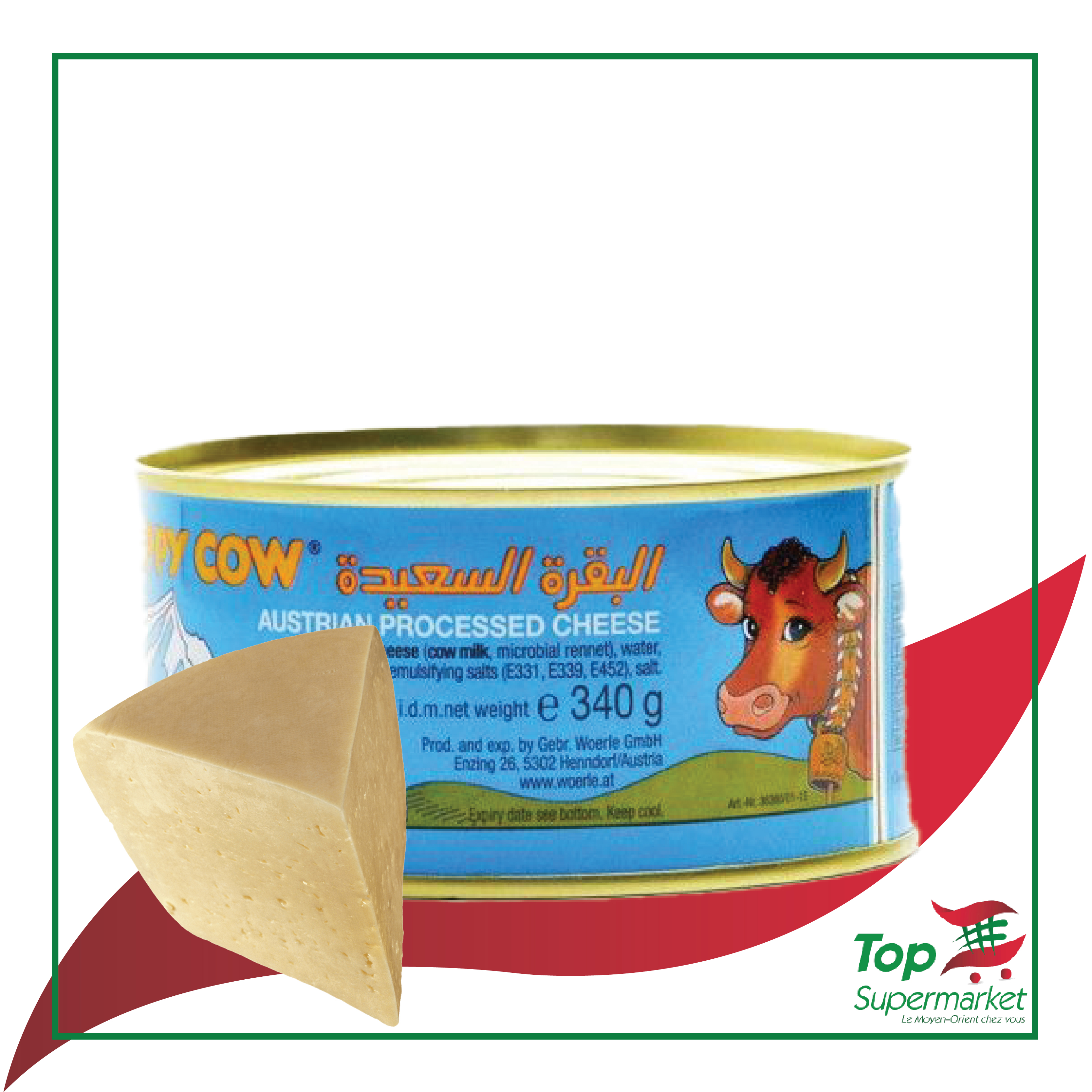 Happy Cow fromage 340gr